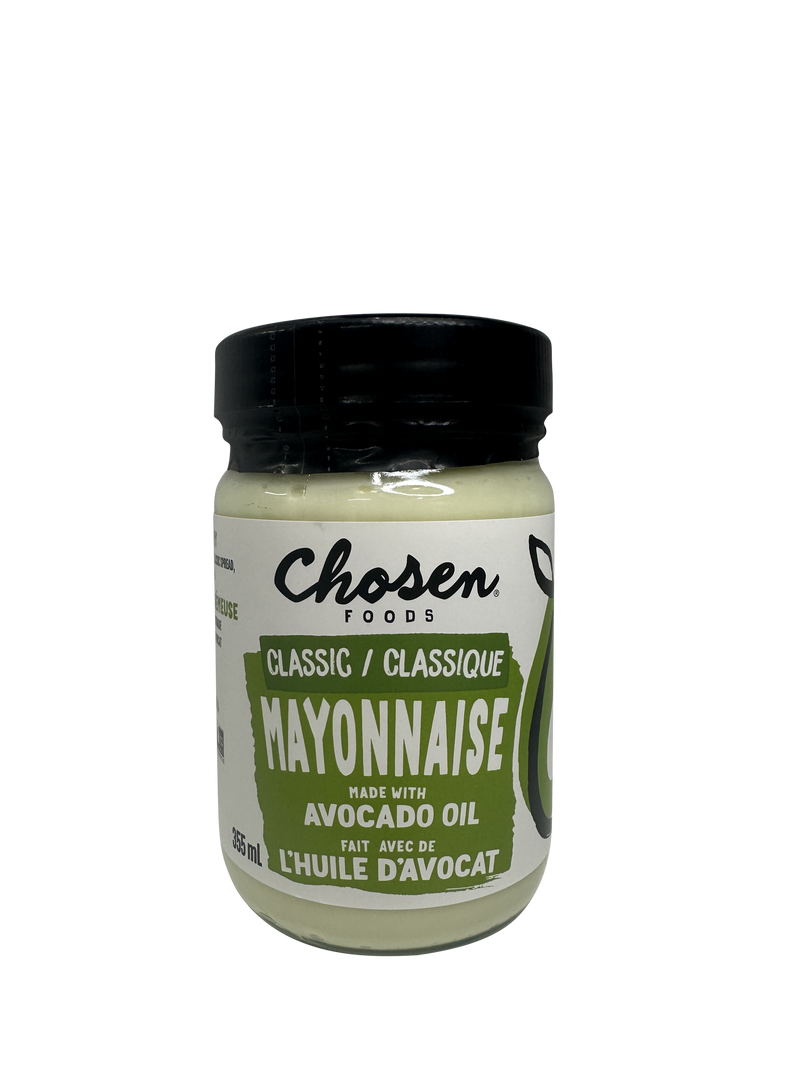 CHOSEN AVOCADO OIL MAYONNAISE 355ML