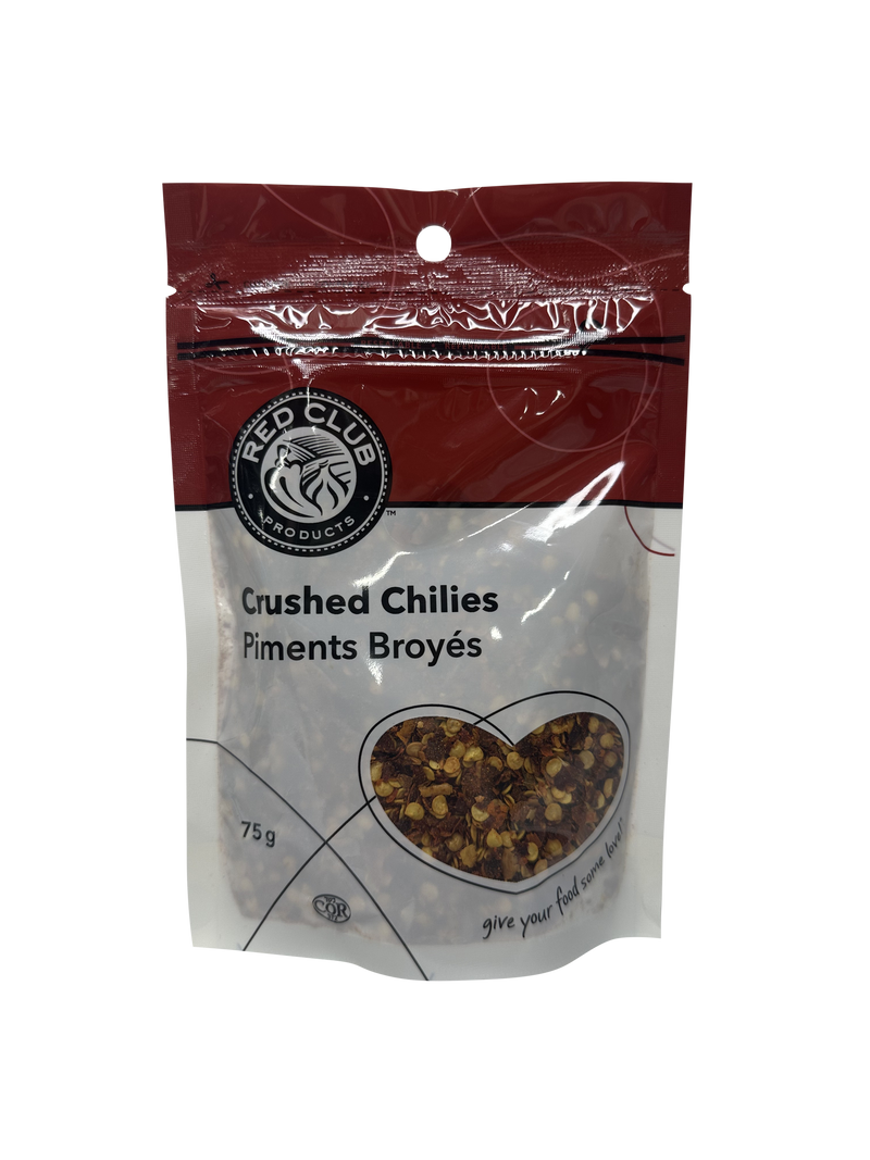 RED CLUB CRUSHED CHILIES 75G