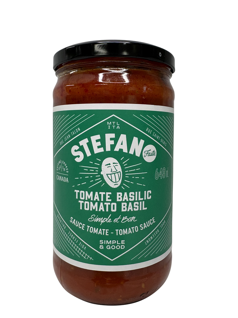 STEFANO FAITA TOMATO BASIL SAUCE 648ML