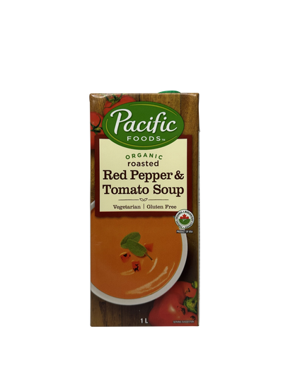 PACIFIC FOOD RED PEPPER & TOMATO SOUP 1L
