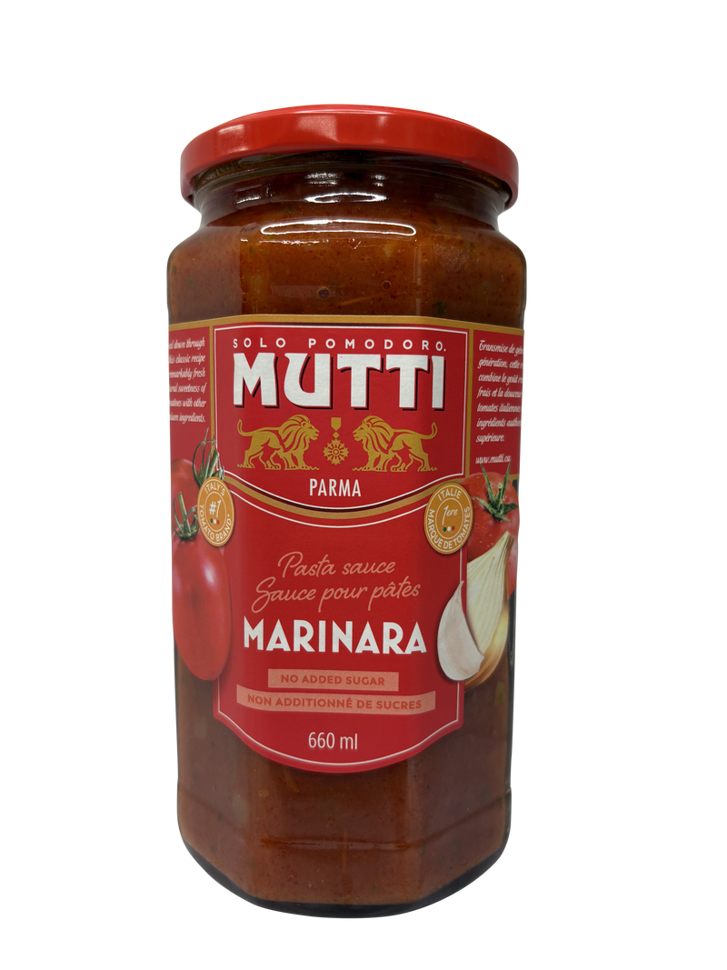MUTTI PASTA SAUCE MARINARA  660ML