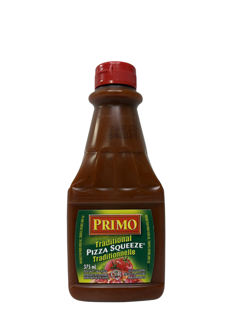 PRIMO TRADITIONAL PIZZA SQUEEZE 375ML