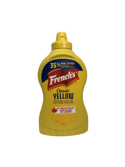 FRENCH'S YELLOW MUSTARD 550ML