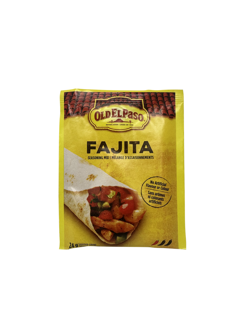 OLD EL PASO FAJITA SEASONING MIX 24G