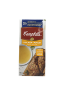 CAMPBELLS CHICKEN BROTH LESS SODIUM 900ML