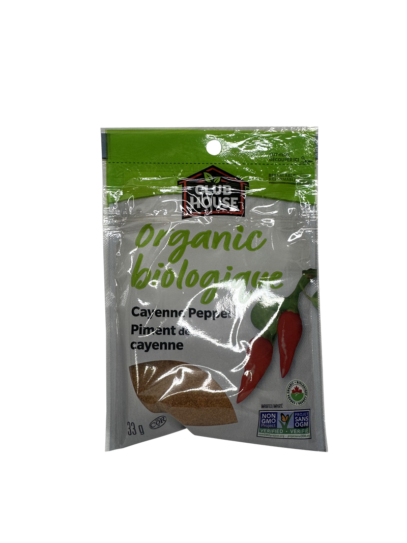 CULBHOUSE ORGANIC CAYENNE PEPPER 33G