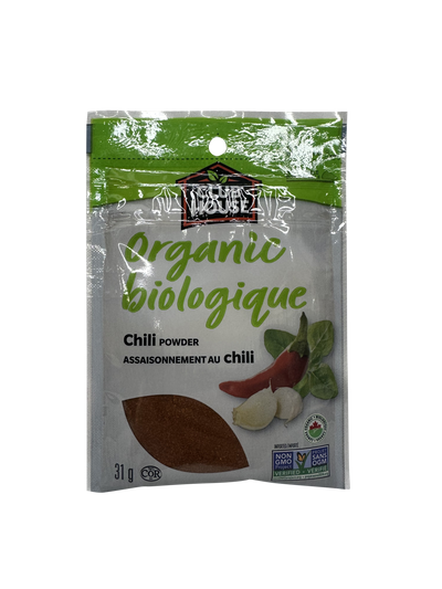 CLUB HOUSE ORGANIC CHILI POWDER 31G