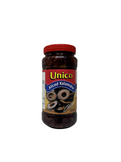 UNICO SLICED KALAMATA 375ML