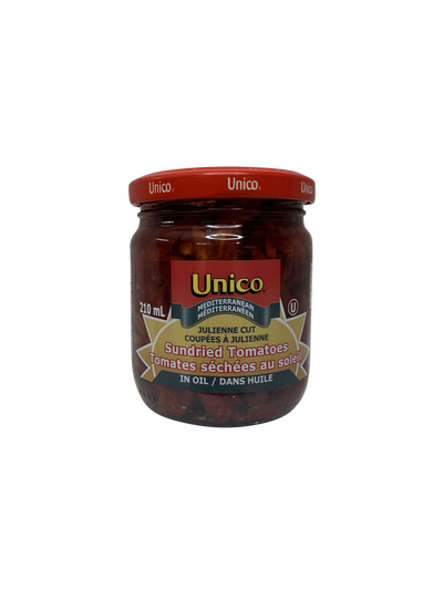 UNICO SUNDRIED TOMATO JULIEN CUT 210ML