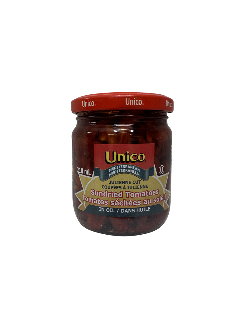 UNICO SUNDRIED TOMATO JULIEN CUT 210ML
