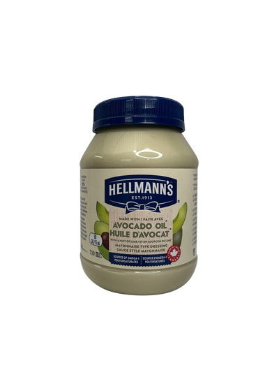 HELLMANN'S AVOCADO OIL MAYONNAISE 710ML