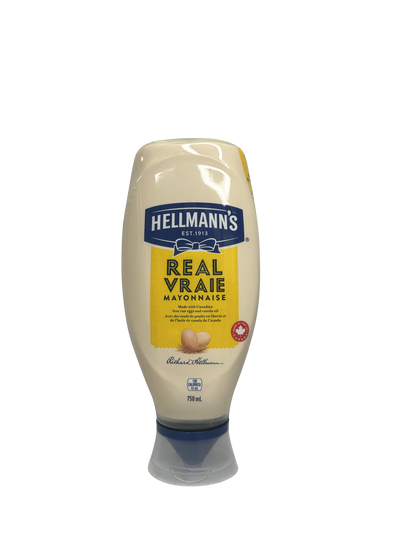 HELLMANN'S MAYONNAISE SQUEEZE 750ML