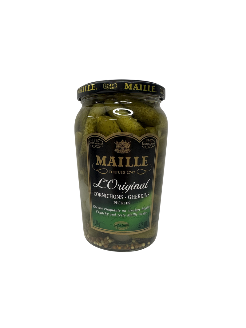 MAILLE GHERKINS 375ML