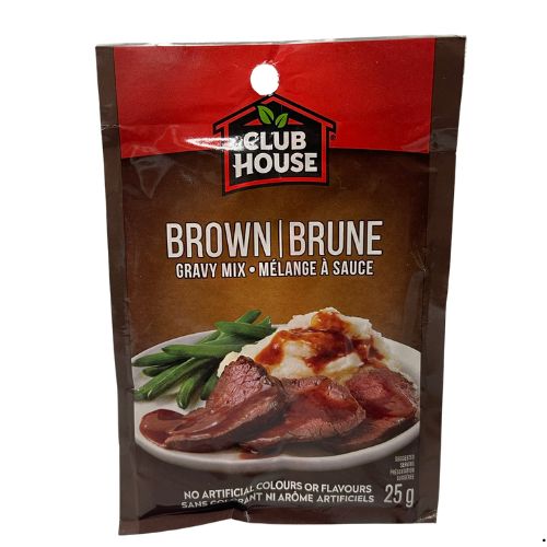 CLUB HOUSE BROWN GRAVY MIX 25G