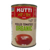 MUTTI ORGANIC WHOLE PEELED TOMATO 398ML