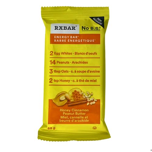 RX ENERGY BAR HONEY CINNAMON PEANUT BUTTER