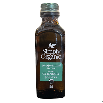 SIMPLY ORGANIC PEPPERMINT FLAVOUR 59ML