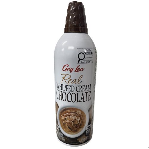 GAY LEA CHOCOLATE WHIPPED CREAM