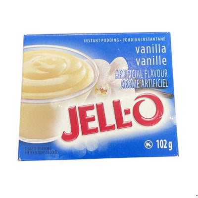 JELL-O  INSTANT PUDDING VANILLA 102G