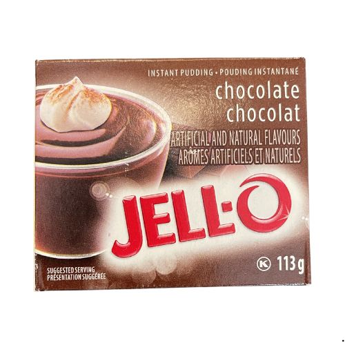 JELL-O  INSTANT PUDDING CHOCOLATE 102G