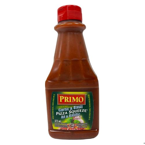PRIMO PIZZA SQUEEZE GARLIC & BASIL 375ML