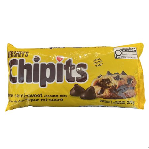 CHIPITS SEMI SWEET CHOCOLATE CHIPS 270G