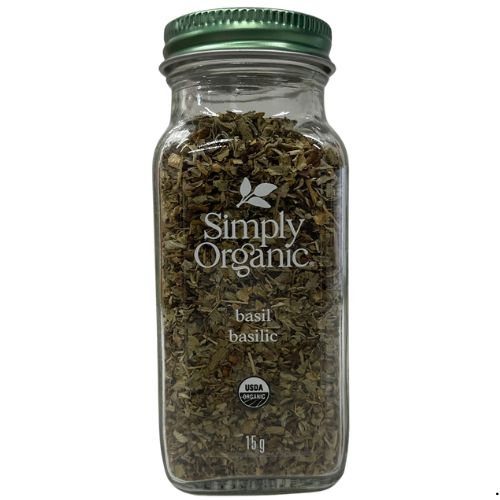 SIMPLY ORGANIC BASIL 15G