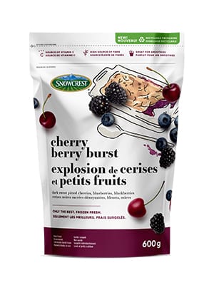SNOW CREST CHERRY BERRY BURST BLEND 600G