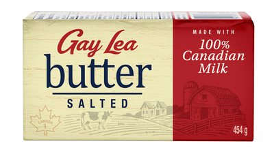 GAY LEA BUTTER SALTED 454G