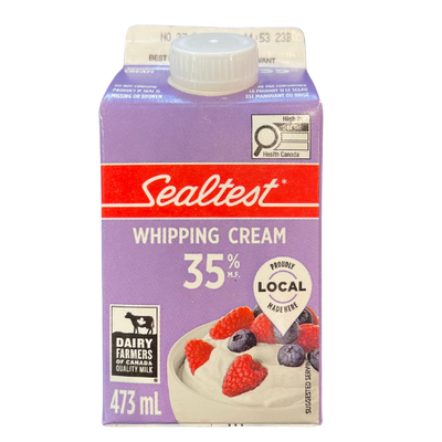 SEALTEST 35% WHIPPING CREAM 473ML