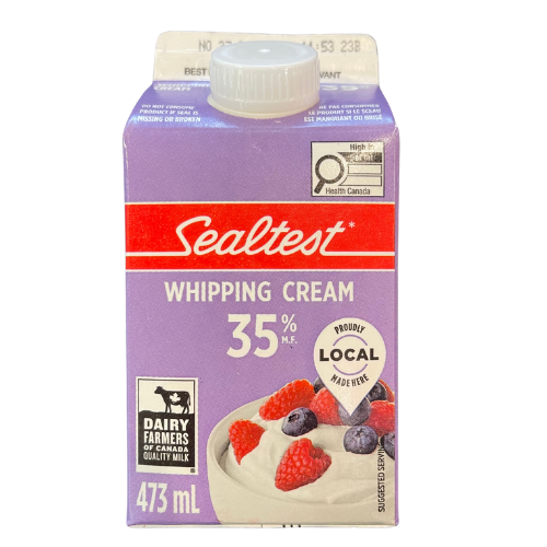 SEALTEST 35% WHIPPING CREAM 473ML