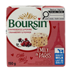 BOURSIN CRANBERRY & PEPPPER 150G