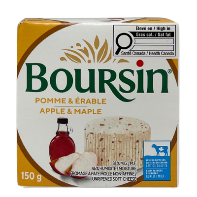 BOURSIN APPLE MAPLE 150G