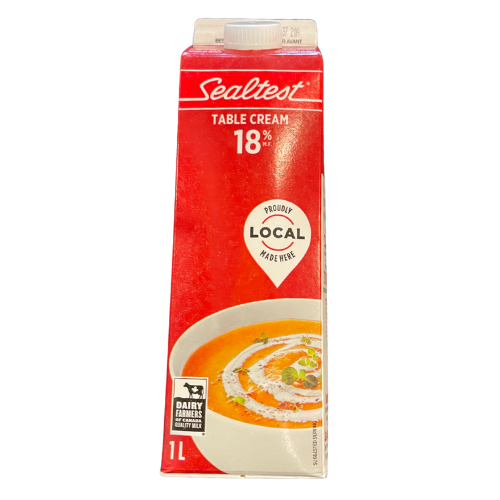 SEALTEST 18% 1L TABLE CREAM