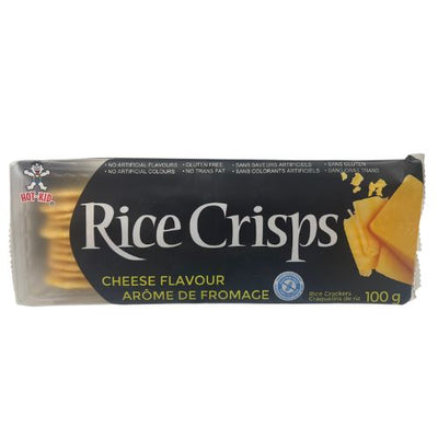 RICE CRISPS CHEESE 100G