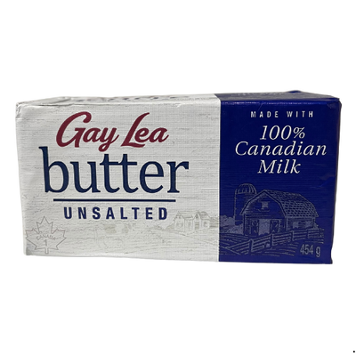 GAY LEA BUTTER UNSALTED 250G