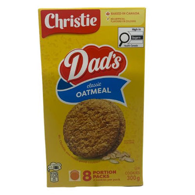 CHRISTIE DAD'S CLASSIC OATMEAL 8 PORTIONS PACKS 300G