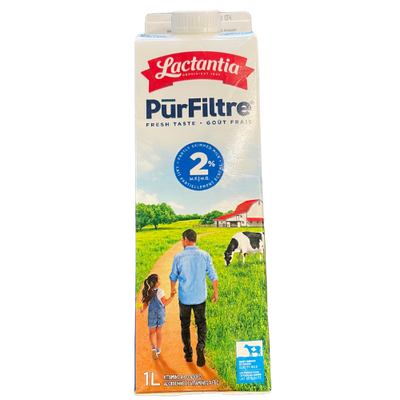 LACTANTIA PUR FILTRE 2% 1L