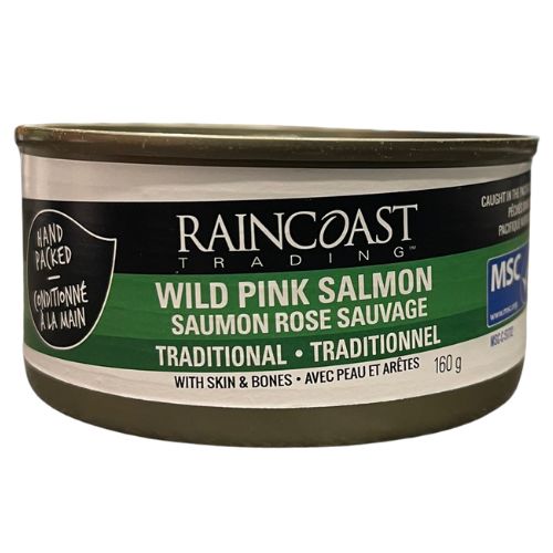 RAINCOAST WILD PINK SALKMON 160G