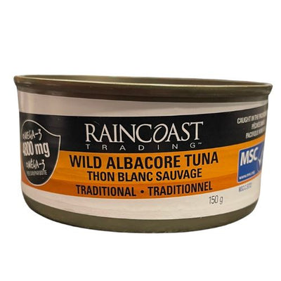 RAINCOAST WILD ALBACORE TUNA 150G