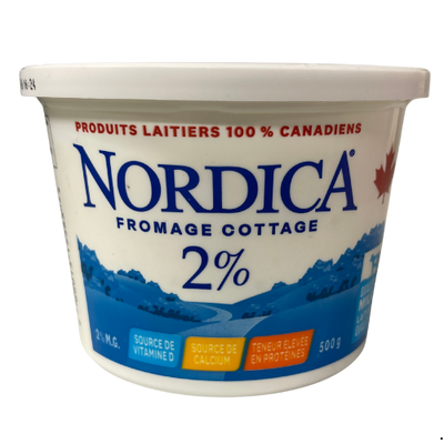 GAY LEA NORDICA 2% COTTAGE CHEESE 500G
