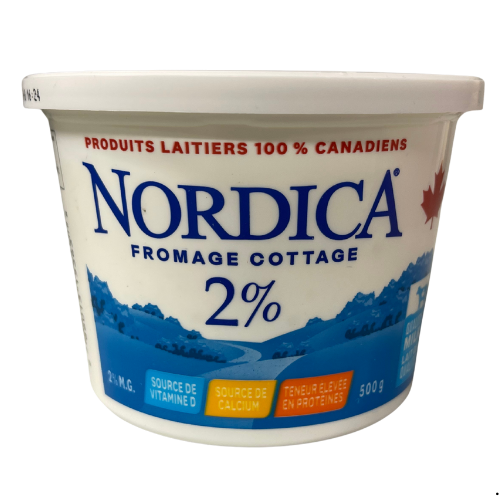 GAY LEA NORDICA 2% COTTAGE CHEESE 500G