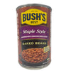BUSHS BAKED BEAN MAPLE STYLE 398ML