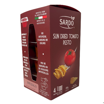 SARDO SUN DRIED TOMATO PESTO 4PK