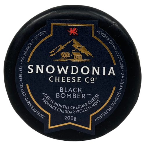 SNOWDONIA CHEESE CO BLACK BOMBER 200G