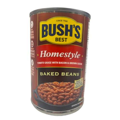 BUSHS BAKED BEANS HOME STYLE 398ML