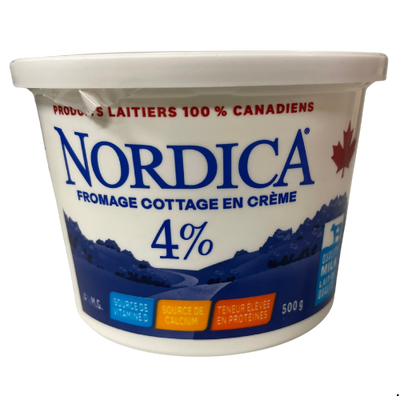 GAY LEA NORDICA 4% COTTAGE CHEESE 500G