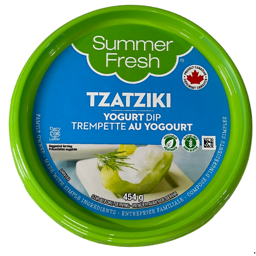 SUMMER FRESH TZATZIKI YOGURT 454G