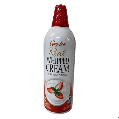 GAY LEA AEROSOL WHIPPED CREAM 225G