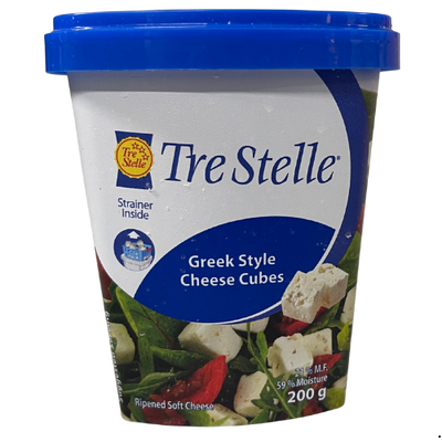 TRE STELLE CUBED FETA 200G